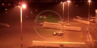فیلم فرود هواپیمای سردار سلیمانی در فرودگاه بغداد پیش از شهادتش