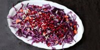 آموزش سالاد ویژه شب یلدا با کلم و انار