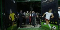 زمین‌های چند منظوره مجموعه ورزشی باغ غدیر افتتاح شد