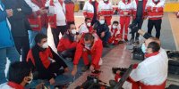 ۹۸ نیروی امدادی موفق به راه یابی به آزمون درجه ایثار شدند