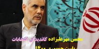 آشنایی با محسن مهرعلیزاده کاندیدای انتخابات ریاست جمهوری 1400