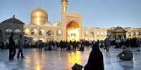 فیلم| حال و هوای حرم مطهر امام رضا(ع) در روز شهادت حضرت زهرا (س)