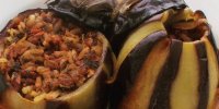طرز تهیه دلمه بادمجان برای عید 1400