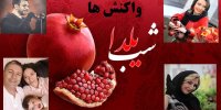 واکنش سلبریتی ها به شب یلدا 1399