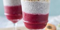 آموزش ساده پارفه تخم شربتی و تمشک