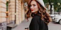 چند مدل مو ساده با کلاه برای جشن ها و مهمانی