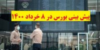 پیش بینی بورس در 8 خرداد 1400