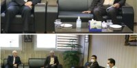دیدار مدیر مخابرات اصفهان با مدیر شعب بانک مهر ایران در استان
