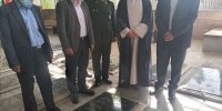 مراسم غبارروبی و عطرافشانی گلزار شهدای انقلاب اسلامی در گلزار وادی رحت تبریز