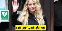 ماجرای بچه دار شدن امبر هرد همسر سابق جانی دپ!