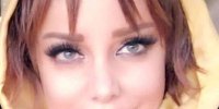 کلیپ ورزش کردن شراره رخام در باشگاه