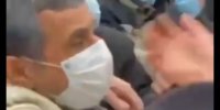 ویدئویی از ابراز علاقه عجیب یک هوادار به احمدی‌ نژاد