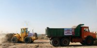 آغاز عملیات نخاله برداری و پاکسازی معابر شهری و روستایی هدف نهاد پیشرفت و آبادانی خرمشهر