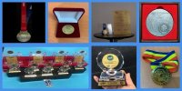 کلکسیونی از مدال‌های طلای جهانی توسط مخترعین ایرانی در مسابقات های مختلف جهانی