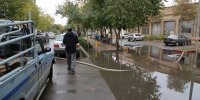 وقوع 372 مورد گرفتگی شبکه و پس زدگی فاضلاب بر اثر بارندگی های 14 آبان