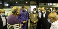 بازدید رئیس سازمان استاندارد و تحقیقات صنعتی کشور از بندر خرمشهر