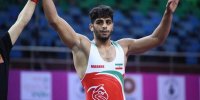 ساعت مسابقه محمدهادی ساروی در فینال قهرمانی کشتی آزاد نروژ 2021