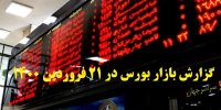 گزارش بازار بورس در 21 فروردین 1400+پیش بینی روز بعد