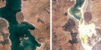فیلمی دردناک از دریاچه‌ی ارومیه