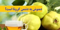 دمنوش بِه دشمن کرونا است؟