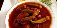 طرز تهیه خورش بامیه جنوبی
