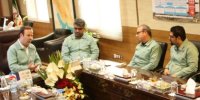 دیدار معروفخانی با کارکنان روابط عمومی فولاد هرمزگان
