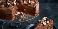 بهترین روش تهیه دسر چیز کیک شکلاتی + عکس