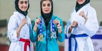 درخشش خواهران فتحی در رقابت‌های برترین برترین‌های کاراته ایران