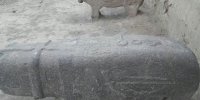 قوچ ها و شیرهای سنگی در قره جه فیض الله مرند