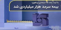 با ثبت رشد ۶۵ درصدی پرتفوی؛ بیمه سرمد هزار میلیاردی شد
