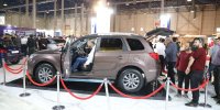 استقبال جوانان مشهدی از تارا و‌ هایما S7 آپشنال در نمایشگاه خودرو