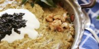 طرز تهیه کشک و بادمجان اصیل ایرانی