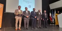 لوح زرین برترین نوآوری ایرانی سال برای اتوبوس برقی e-Atros