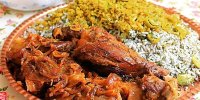 طرز تهیه باقالی پلو مجلسی و خوشمزه با گوشت