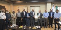 تقدیر رئیس ستاد توسعه و بازسازی عتبات عالیات بندرامام خمینی از مدیرعامل پتروشیمی اروند