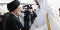فیلم | مراسم استقبال از امیر قطر در کاخ سعدآباد