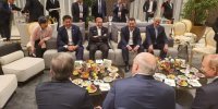علت حضور نداشتن رئیسی در ضیافت شام سران کشورهای شانگهای + فیلم