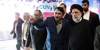 رئیس جمهور سه طرح بزرگ صنعتی را با حمایت مالی بانک سپه در کارخانه کویرتایر افتتاح کرد