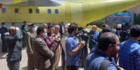 گزارش تصویری رو نمایی از اولین هواپیمای ترابری سبک کشور (سیمرغ)