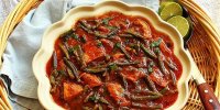 دستور پخت خورشت لوبیا سبز خوشمزه برای چهار نفر