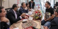 بازدید مدیران بانک مسکن از میز خدمت شعب مرکزی ورامین