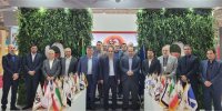 بازدید مهندس ابراهیمی مدیر عامل شرکت فولاد خوزستان از شرکت های دانش بنیان / برگزاری نشست خبری مدیرعامل شرکت فولاد خوزستان