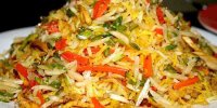 طرز تهیه پلو سبزیجات خوشمزه و سالم