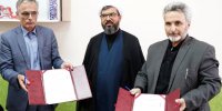 امضا تفاهم نامه انجمن صنفی تلفن همراه کشور و دانشگاه علمی کاربردی مرکز  شیشه لرستان