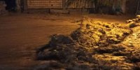 سیل تابستانی در اهر، ۴ نفر مصدوم در پی داشت