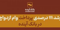رشد 111 درصدی پرداخت وام ازدواج در بانک آینده