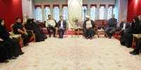 دیدار رئیس اتاق بازرگانی اصفهان با خانواده شهدای امنیت به منظور تکریم از خانواده شهدا و پاسداشت مقام شهدای امنیت
