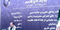 همایش بزرگ نهضت خدمت مومنانه  به یاد حاج قاسم در کرج برگزار شد