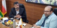 نشست مدیرعامل شرکت گاز استان با مدیرعامل فولاد خوزستان