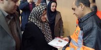 تجلیل از کارکنان اداره کل راهداری و حمل و نقل جاده‌ای گیلان